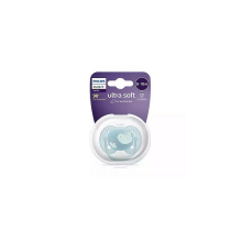 Philips Avent Ultra Soft Art.SCF092/04 Silicone“ masalai 6-18 mėn (1 vnt.)