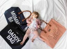 Childhome Nursery Bag Art.84587 Teddy OffWhite