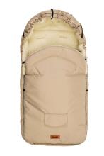 Sensillo Classic Romper Bag Art.84667 Cappuccino/Wool  vežimėlio miegmaišis su avies vilnos pamušalu