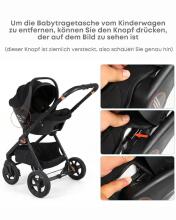 BabyVoyage i-Size 40-85 cm Baby Car Isofix Art.85349 Black Laste turvatool (0-13 kg)