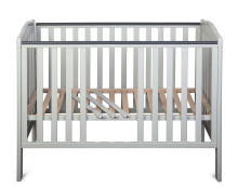 YappyKids Qu Limited Art.82259 Light Grey Детская деревянная кроватка