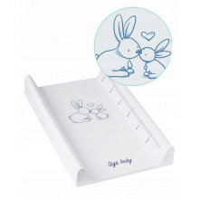 Tega Baby Rabbit Ecru  Art.KR-009-103 Pārtināma virsma ar cieto apakšdaļu un stiprinājumiem
