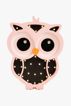 HappyMoon Owl  Art.85966 Green Nakts-lampa