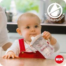 NUK Trainer cup Art.86743 treniruočių taurė su rankenomis nuo 6 mėn. 230 ml