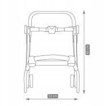 Camarelo Zeo Eco Art.05. 2in1 Multifunctional Stroller, Black