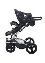 „Britton 4Style Art.B2409 Burgundy“ vežimėlis su vežimėliu ir sportine dalimi bei „Maxi Cosi“ automobilinės kėdutės adapteriais