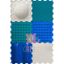 „Ortoto“ ortopedinių kilimėlių rinkiniai „Aisberg Art.89595“ Vaikiški kilimėliai iš 6 dalių