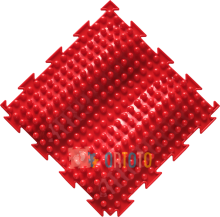 Ortoto Orthopedic Mat Wave Art.89596 Многофункциональный напольный коврик-пазл,1 шт. (25x25см)