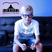 Shadez Blue Light Black Teeny  Art.SHZ 102 Blue Light Protective Glasses 7-16YR