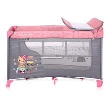 Lorelli Moonlight II Art.90553 Pink   Манеж-кровать для путешествий