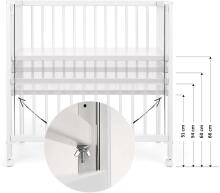 Fillikid Bedside Crib Cocon  Art.533-05  White
