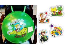 „I-Toys Art.8226171“ Kengūros kamuolys vaikams 45cm