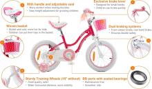 Royal Baby Kids Bike Wheels Collas 12'  Art.92083 Pink Vaikų dviratis su dviračiu