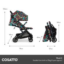 Cosatto Woosh 4 Pushchairs Art.92234 Pink Baby stroller