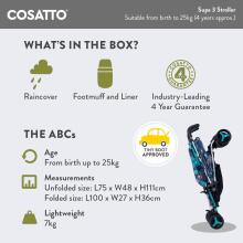 Cosatto Supa 3 Art.92246 Macdonald