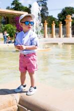 Shadez Rapid Racer Black Junior Art.SHZ 21 Vaikiški akiniai nuo saulės, 3-7 metų