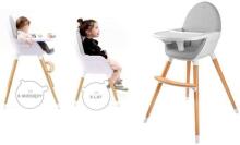 Mini Baby Gelato 2 in 1 Art.92485 Beige maitinimo kėdė