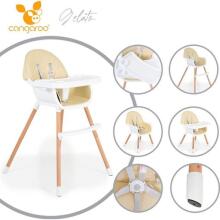 Mini Baby Gelato 2 in 1 Art.92485 Beige maitinimo kėdė