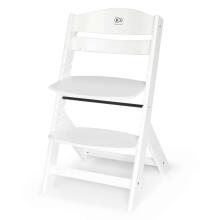 KinderKraft Enock 92567 baltos medienos maitinimo kėdė