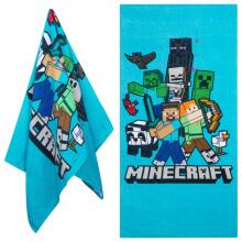 Carbotex Beach Towel Minecraft Art.MC043-R