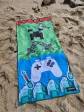 Carbotex Beach Towel Minecraft Art.MC043-R