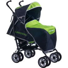 Caretero Space Deluxe Col.Grey Детская прогулочная коляска