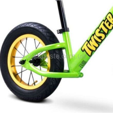 Caretero Toyz Bike Twister Col. Purpurinis vaikiškas motoroleris su metaliniu rėmu 12 "