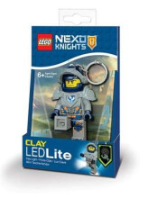 „Lego Nexo Knights Art.LGL-KE87“ raktų pakabukas su žibintuvėliu