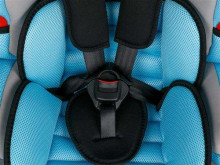 Safety Kid 3 in 1 N-LINE Blue Art. KP0039BLU Bērnu autosēdeklis (9-36 kg)