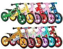 Aga Design Art.93395 Girafe New Детский велосипед/бегунок с резиновыми колёсами