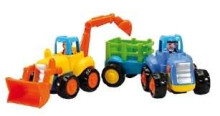 Kids Krafts Tractor Art.FM78 Rotaļu mašina-traktors