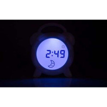 Alecto Night Light/Alarm Clock Art.BC-100 Galda naktslampiņa
