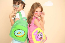 Upixel Mini Backpack Green/Yellow Art.WY-A012 Bērnu mugursoma