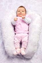 La Bebe™ Rich Nursing Maternity Pillow Art.85912 Eastern Silver 30x104 cm