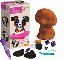 „My Design Kids DIY Art.73695“ rinkinys žaislų pliušinis šuniukas