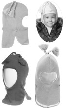 Lenne '18 Mac, 17582/262, megztos vilnos kepurės apykaklė kūdikiui (dydis: 46, 48, 50, 52, 54)