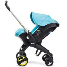 „Doona ™“ kūdikių automobilinė kėdutė turkio / dangus Prekės SP150-20-002-015 automobilinė kėdutė - naujos kartos vežimėlis 2 iš 1