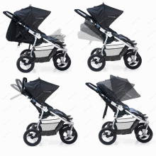 Bumbleride Indie Twin Dawn Grey Art.IT-980DG