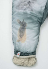 Lodger'17 Skier Polyester Print Vase Art.SK 581_3-6 Bērnu kombinezons ar kapuci 3-6m