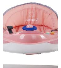 „SunBaby B01.019.1.3 walker AUTO“ rausvai pilka