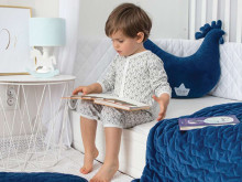 La Millou Velvet Collection Toddler Blanket  Art.95324 Высококачественное детское двустороннее одеяло (110x140 см)