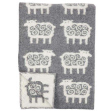 Klippan of Sweden Eco Wool Art.2424.01 Детское одеяло из натуральной эко шерсти, 65х90см