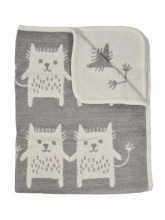 Klippan of Sweden Cotton Art.2538.03 Детское  одеяло из натурального органического хлопка  , 70х90см