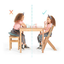 KinderKraft Enock Art.KKKENOCNAT0000 Medinė maitinimo kėdė