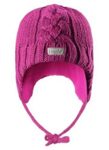 Lassie'18 Pink Art.718724-­4800 Детская шерстяная шапка для девочек (XXS-L)