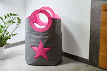 Laikykite „It“ skalbinių krepšį „Star Art“ 671695 žaislų ir skalbinių krepšelį