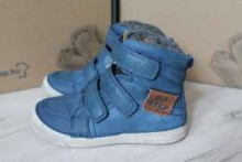 D.D.Step Art.040-21M Royal Blue  Экстра удобные и легкие спортивные ботиночки для мальчика из натуральной кожи (25-30)