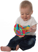 Playgro Teething Time Art.0185483 Bērnu attīstoša rotaļlieta Grāmata