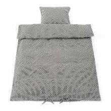 „Smallstuff Square Organic Art“. 73018-1 viršutinis paklodė + pagalvės užvalkalas 70x100 / 40x45 cm