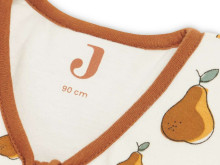 Jollein With Removable Sleeves Art.016-541-66031 Pear - kokvilnas guļammaisiņš ar rokām 90cm